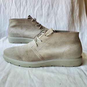 United Nude Flx Desert Men's Suede Desert Chukka Boots Grey Size EU 45/US 11.5